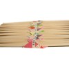 Yoshino Cedar Locations Brass Chopsticks Criss Cross Cheeseboard, 50-Pack
