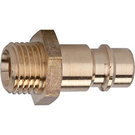 Riegler 107240 Nipple for Sleeves I.D. 7.2 - 7.8, Blank Brass, G 1/2 ET, Small