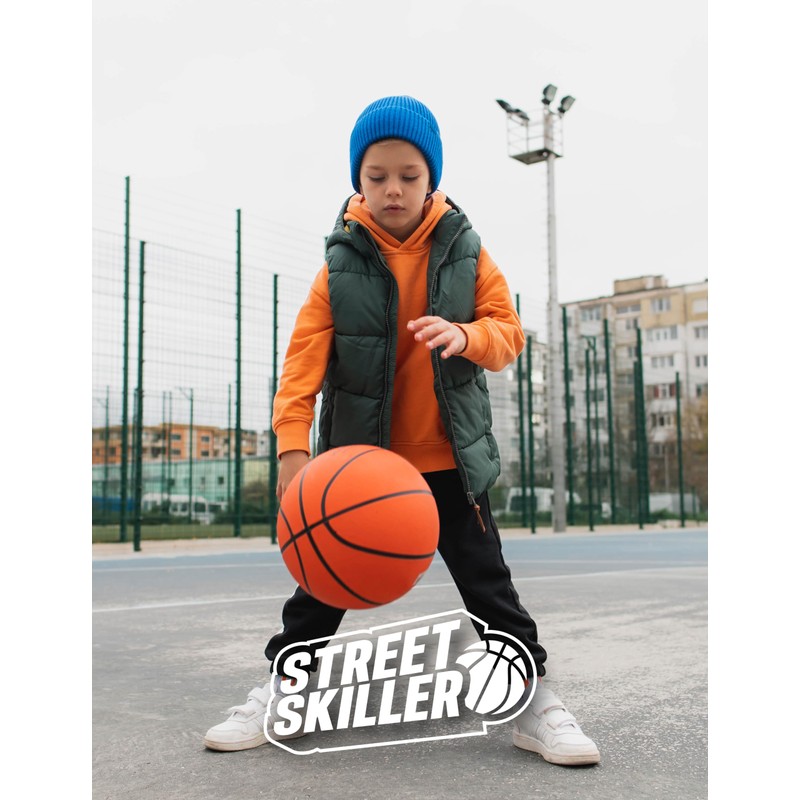 STREETSKILLER Braided Basketball Net Made of Weather-Resistant Nylon, Suitable for
