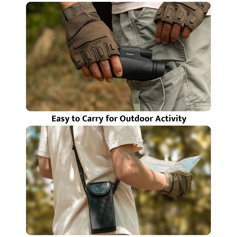 Monocular Telescope, 10x42 Monoculars for Adults, Usogood Compact Portable Waterproof