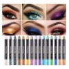 Bling 10 Barras Lapiz Delineador, Sombra Brillante Para Ojos Bling