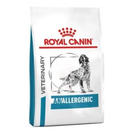 Alimento Royal Canin Veterinary Diet Canine Anallergenic para perro adulto todos los tamaños sabor mix de 9 kg