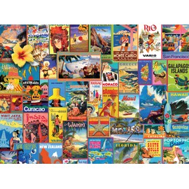 Buffalo Games - Classic Collage - Lewis T Johnson - 1000 Piece Jigsaw Puzzle for Adults Challenging Puzzle Perfect for Game Nights - Finished Puzzle Size is 26.75 x 19.75