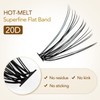 Individual Eyelashes for Eyelash Extension Cluster Eyelashes Individual False Eyelashes