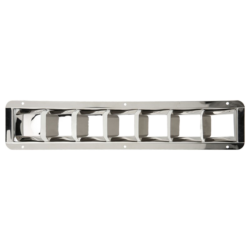 Marine Vent Grill Cover 304 Stainless Steel Louver 7 Slots