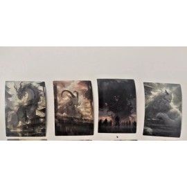 Unbranded Fantastic Beast Lot #D (12) Fantasy Creature Waterproof Phone Game Stickers
