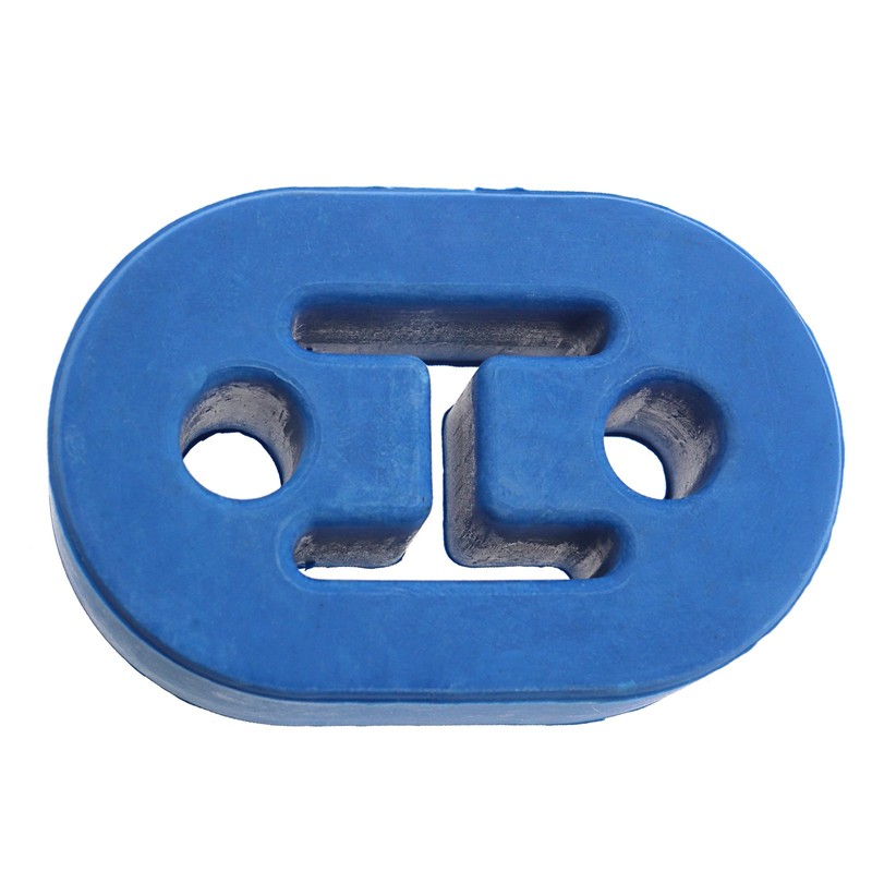 Universal Blue 2 Hole Exhaust Rubber Mount Hanger Heavy Duty