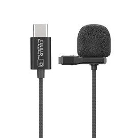 Cubilux MLC-19 Microphone Compatible with Insta360 Ace and Ace Pro, Clip-On Lavalier Lapel MIC for Ace/Ace Pro Action Camera, 5 Feet