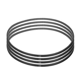 sourcing map 4pcs A47 or 4L490 Classic Wrapped Rubber V-Belt, 47"(1200mm) Length