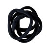 Extra Large Black Jersey Endless Snag Free Hair Bobbles Elastics