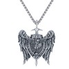 Saint Michael Necklace Sterling Silver 925, St Michael Archangel Pendant