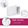Amazleer 2PCS Blind Brackets, Venetian Blind Brackets for Top Fix,