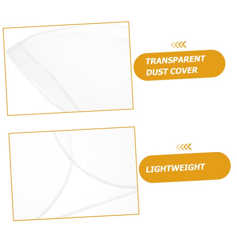 Healeved Clear Shoulder Covers for Clothes Protection Dust Cover for