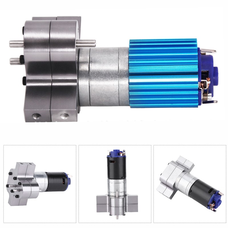 2nd Generation 370 Metal RC Carbon Brush Motor Gearbox Accessories