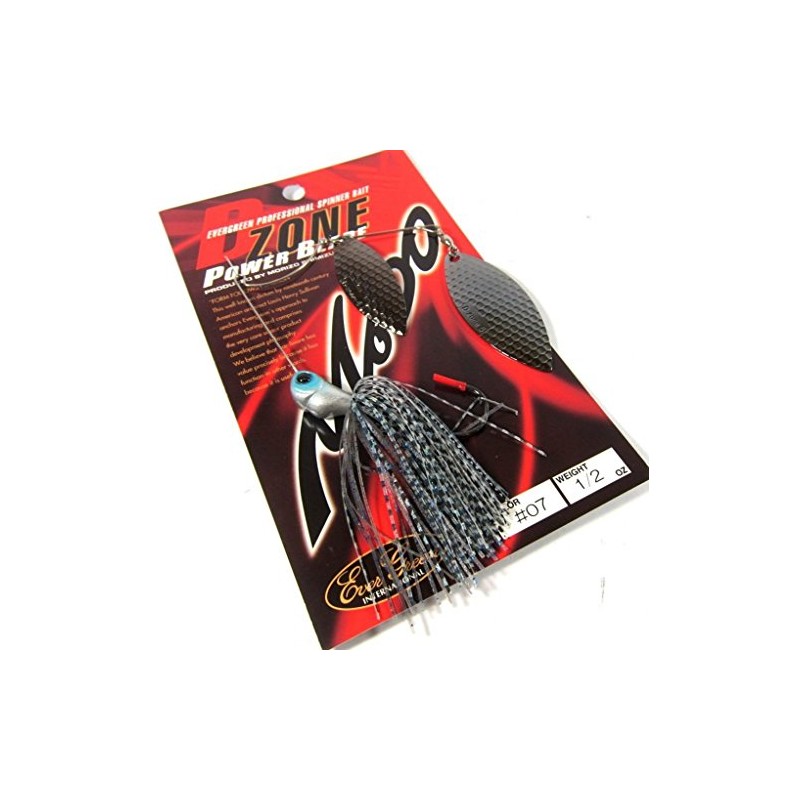 EVERGREEN Spinnerbait D-Zone Fly Single Willow Leaf 1/4oz Blue Gill