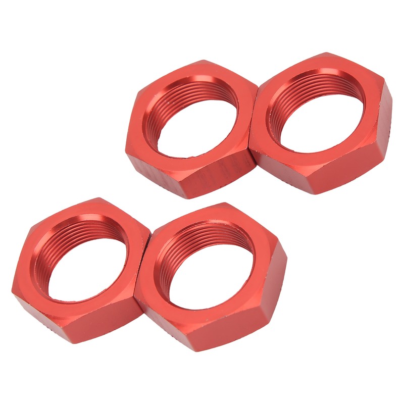 4 Pcs 24mm Wheel Hex Hub Nut Aluminum Alloy High