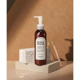 SKINFOOD 블랙슈가 퍼펙트 클렌징 오일 200ml 2050908 SKINFOOD Black Sugar Perfect Cleansing Oil 200ml [Black Sugar Perfect Cleansing Oil]
