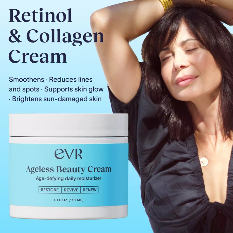 Retinol EVR Beauty Ageless Beauty Cream With Hylauronic Acid. Anti-aging!