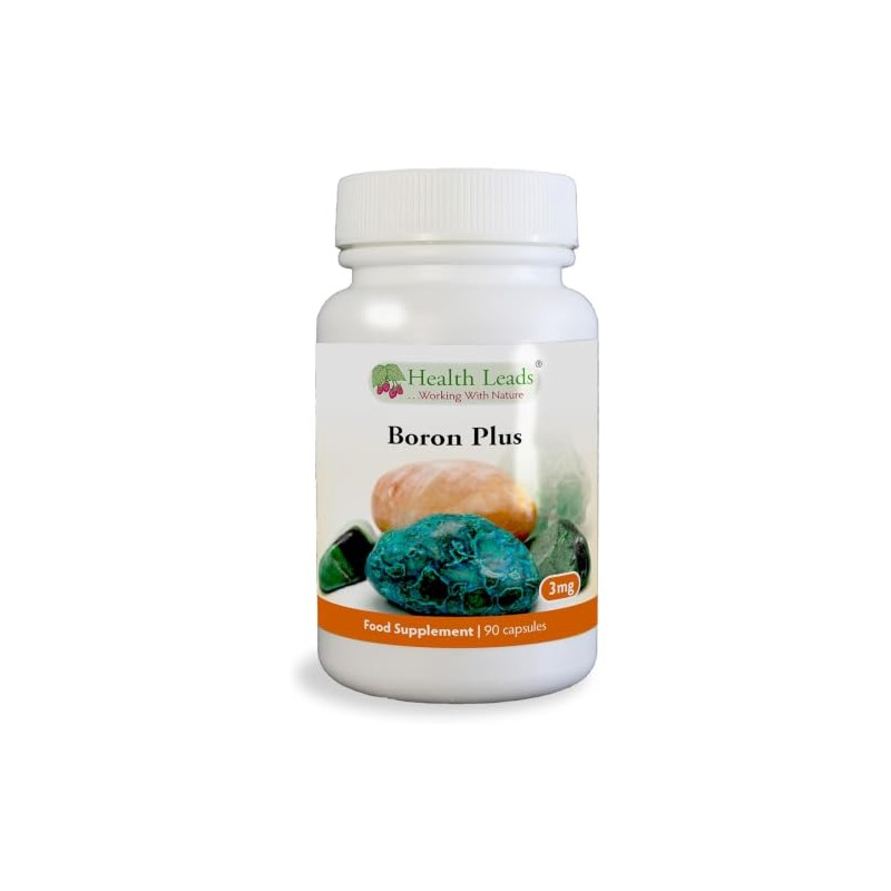 Dual-Source Boron 3mg with Vitamin B2 | Health Leads