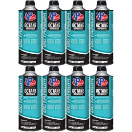 VP Racing 29505, Octanium Unleaded Octane Booster - Quart (8 Pack)