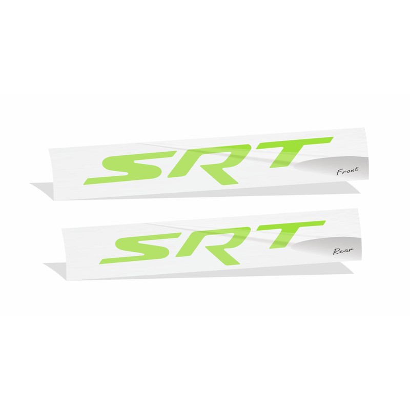 SRT Badge Overlay Decal Stickers - Grille and Trunk -