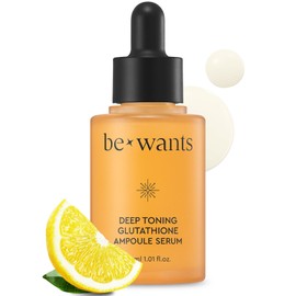 Bewants Deep Toning Glutathione Ampoule Serum | Korean Skincare with Vitamin C & Calendula Extract, 1.01 fl.oz