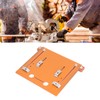 Router Table Insert Plate Circular Saw Guide Plate Woodworking Bench