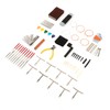 Guitar Tool Kit Bridge Pin Saddle Nut File Radius Ruler