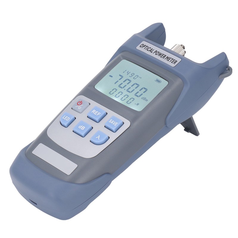 Optical Power Meter ABS Housing Auto Power Off 7 Test
