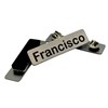 Uniform Name Badge, Military/Police Style with Clutch or Magnet Back,