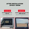 Side Window Sunshade for Jeep Wrangler,Front Window Cover Net for