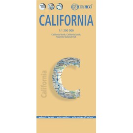 California/Yosemite National Park (B&B Road Maps): California North, California South, Yosemite National Park (Borch Map)