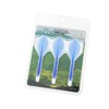 Condor Darts Flight Plain Clear Blue Teardrop L