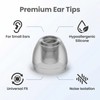 Mijusun Extra Small (XS) Earbuds Tips for Small Ear Canals,