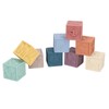 9pcs Baby Blocks Toy Soft Squeeze Chewing Educational Toddler Stacking