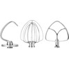 Stainless Steel Mixer Accessories Compatible with KitchenAid 4.5-5 Qt Tilt-Head,