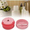 Juego de Recipientes de Maquillaje de Silicona para Viajes, Portátiles