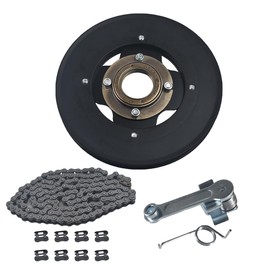 Hiksee RSF350 SX500 Rear Sprocket Assembly with 25H 80T Chain Tensioner Kit for Razor MX500 MX650 RSF350 SX500 Dirt Bike Kids Electric Motocross Motorcycle Parts