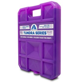 Arctic Ice Tundra Series Long Lasting Reusable Ice Pack - 5° Fahrenheit Cooling Point - Designed to Maintain Freezer-Like Temperatures in Coolers, Large 2.5 lbs