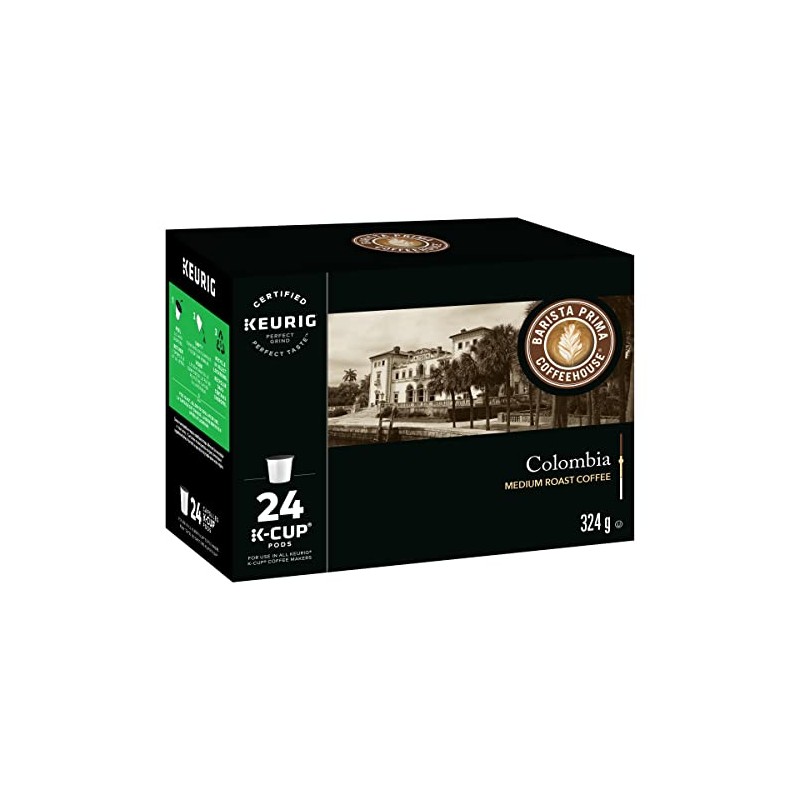 Barista Prima Coffeehouse Coffee, Keurig K-Cups, Colombia, 24- Count