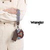 Wrangler Aztec Keychain Wristlet Wallets Western Dual Pouch Wristlet Credit
