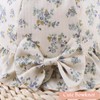 Baby Girl Sun Hat with Bow Flower Cotton Infant Bucket