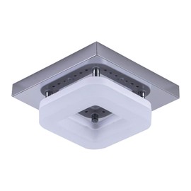 Artpad Surface Mount Square Ceiling Lamp Stainless Base Hallway Porch Balcony Lamp Interior Lighting Ceiling LED Light 12W White Light