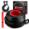 TYT Synthetic Winch Rope Kit - 3/8" x 92' with