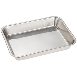 Sanbo Sangyo YUKIWA ABT01027 Stainless Steel Square Bat, Card Plate