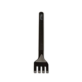 Tandy Leather Craftool� Pro Line Lacing Chisel 4 Prong 1/8" (3 mm) 88041-04