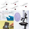 10 x Empty Microscope Slides 25.4x76mm Glass Microscope Covers for