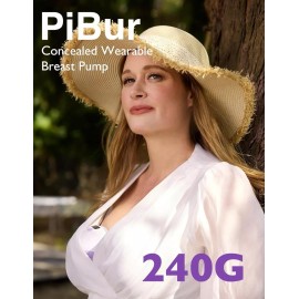 PiBur Portable Wearable Hands Free P15 All-in-One Double Electric Breast Pump