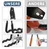 3-H Pack of 2 Wall Hooks, Garage Hooks, Heavy Duty