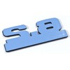 6.2 Liter High Performance Emblems in Blue and Chrome -